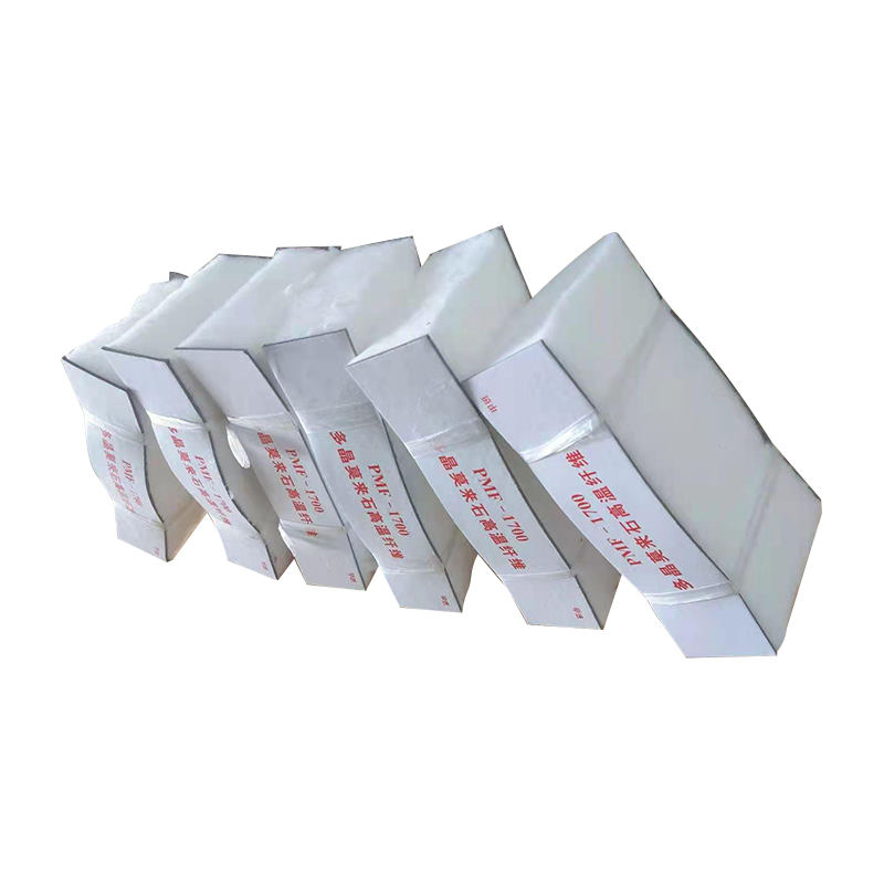 Bloc de placage en fibre de mullite polycristalline